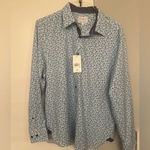 Construct long sleeve button down